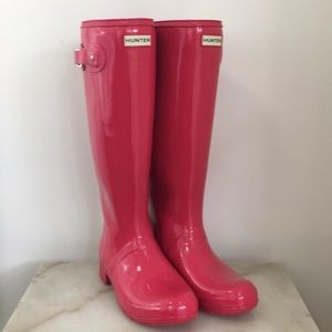 Hunter Original Tour Gloss Pink, 8